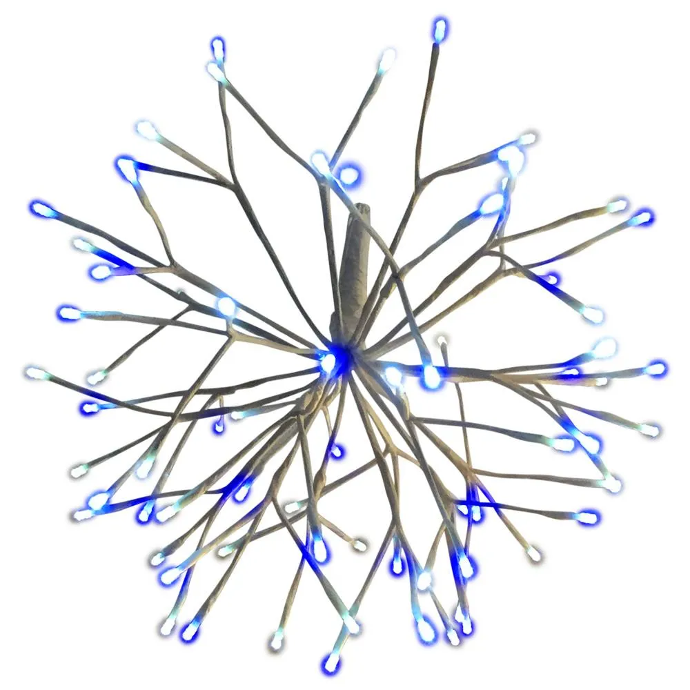 16" Twinkling LED Starburst Clusters