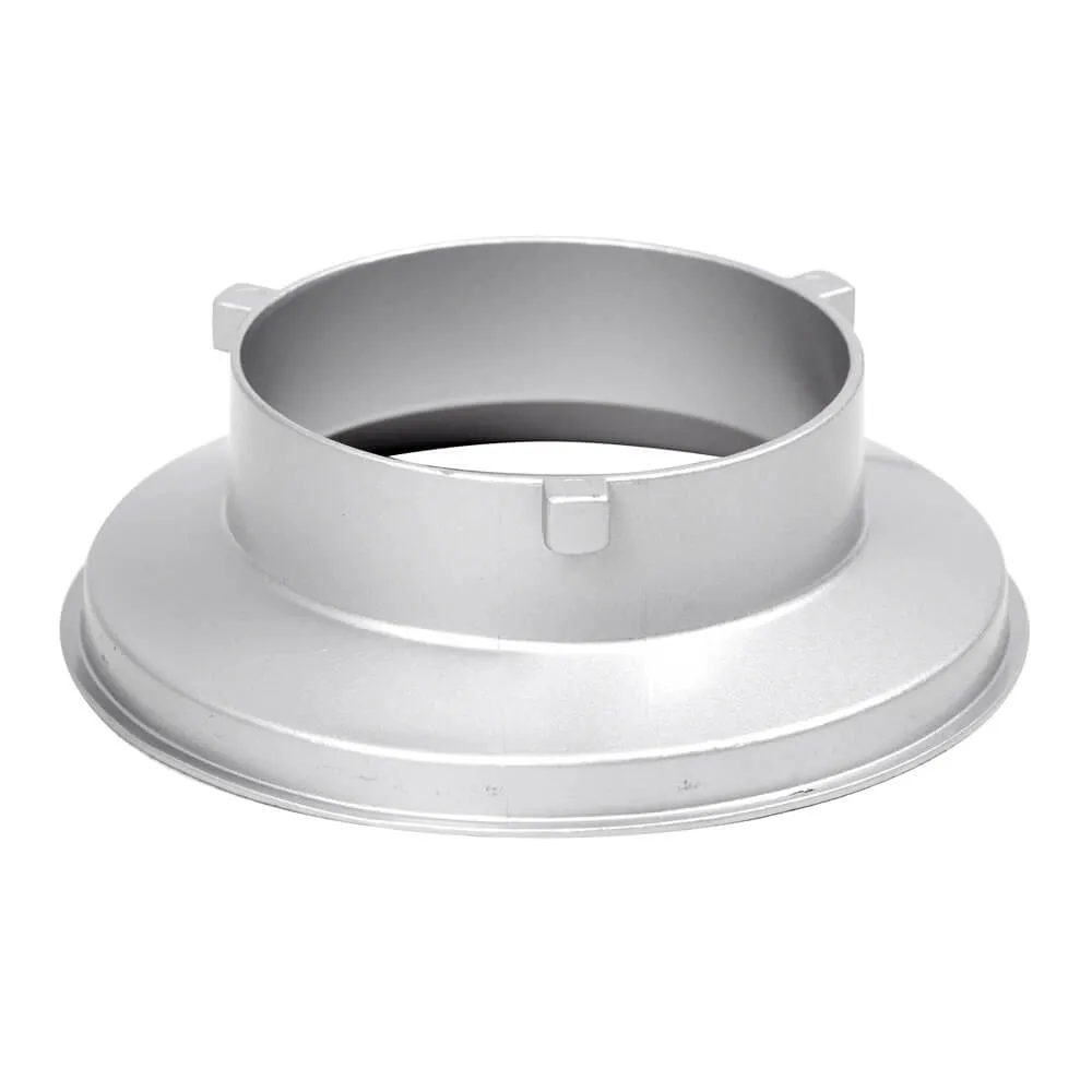 42cm (16.5") Bowens Beauty Dish Reflector (White) & S-Type Bracket