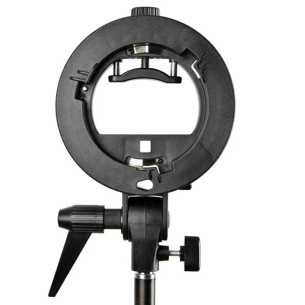42cm (16.5") Bowens Beauty Dish Reflector (White) & S-Type Bracket