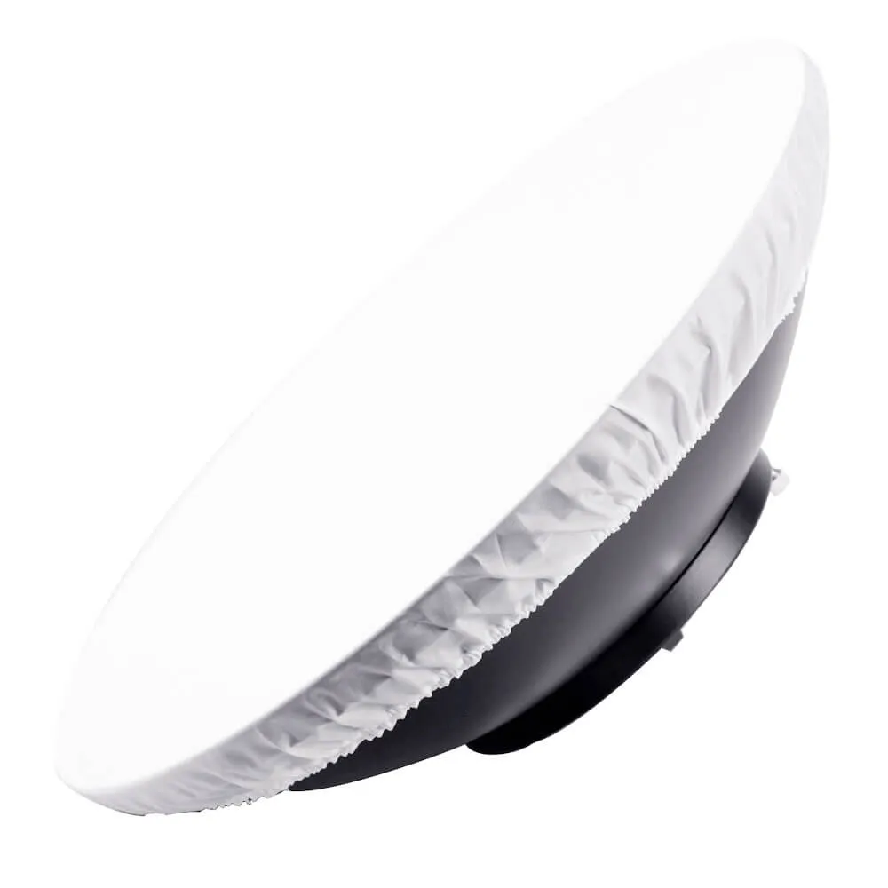 42cm (16.5) Silver Beauty Dish Lighting Studio Kit with Grid for Professional Photography