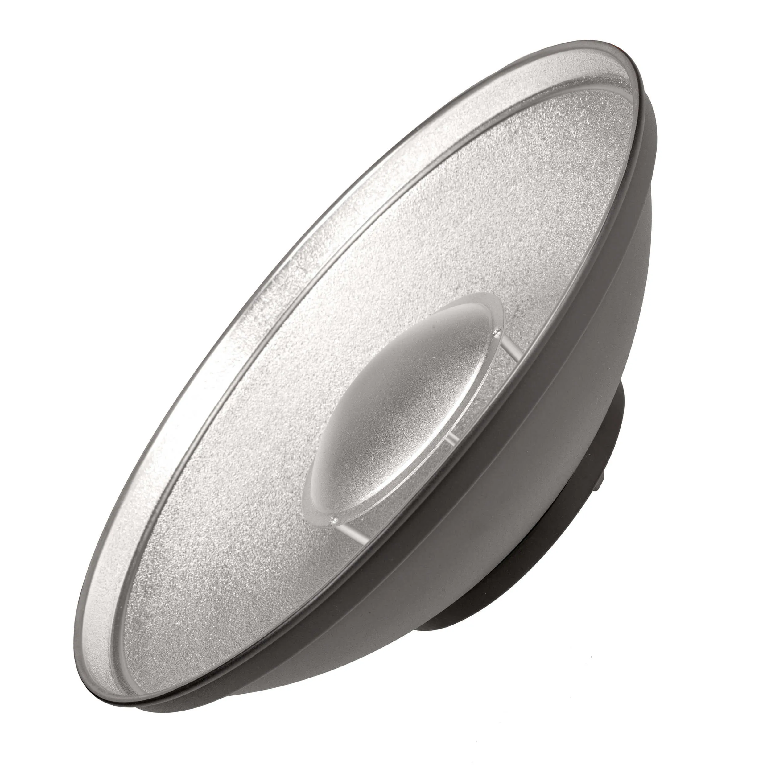 42cm (16.5) Silver Beauty Dish Lighting Studio Kit with Grid for Professional Photography
