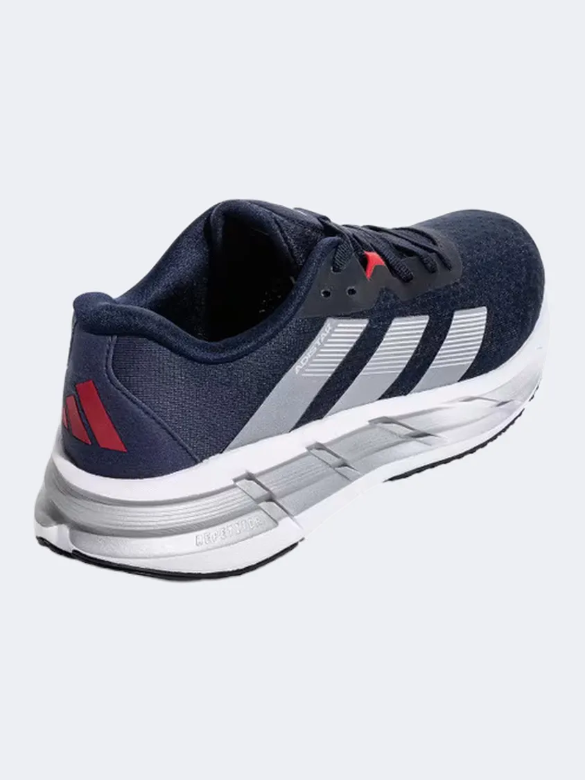 Adidas Adistar 3 Men Running Shoes Ink/Silver/Scarlet