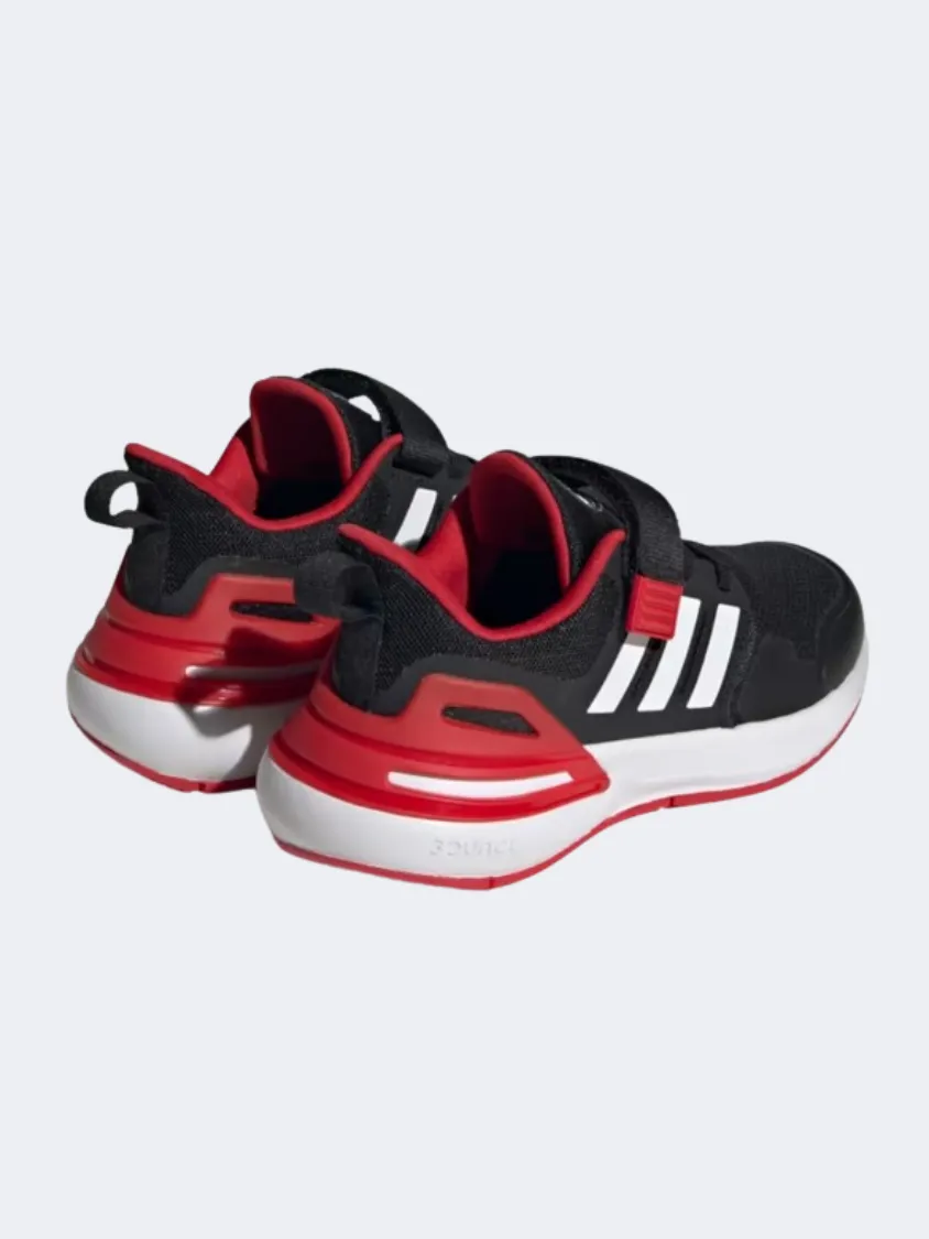 Adidas Rapidasport Spider Man Ps-Boys Sportswear Shoes Black/White/Scarlet