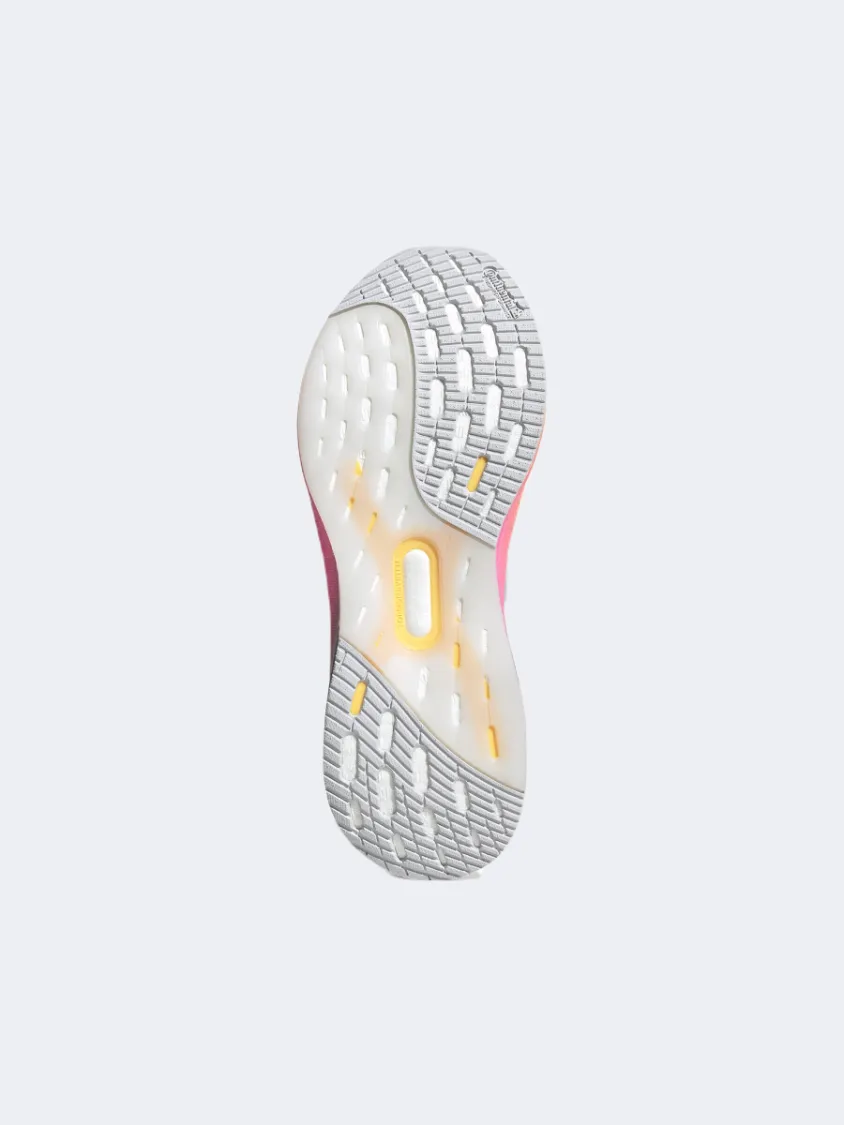 Adidas Ultraboost 5 Men Running Shoes White/Grey/Pink