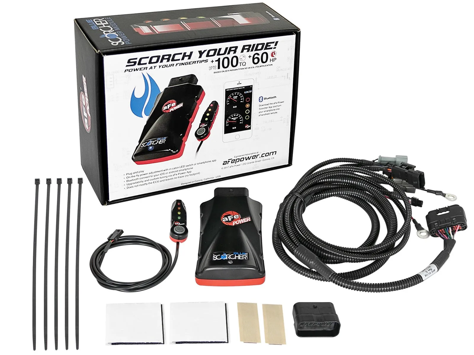 aFe - SCORCHER BLUE Bluetooth Power Module - 2019  Ranger