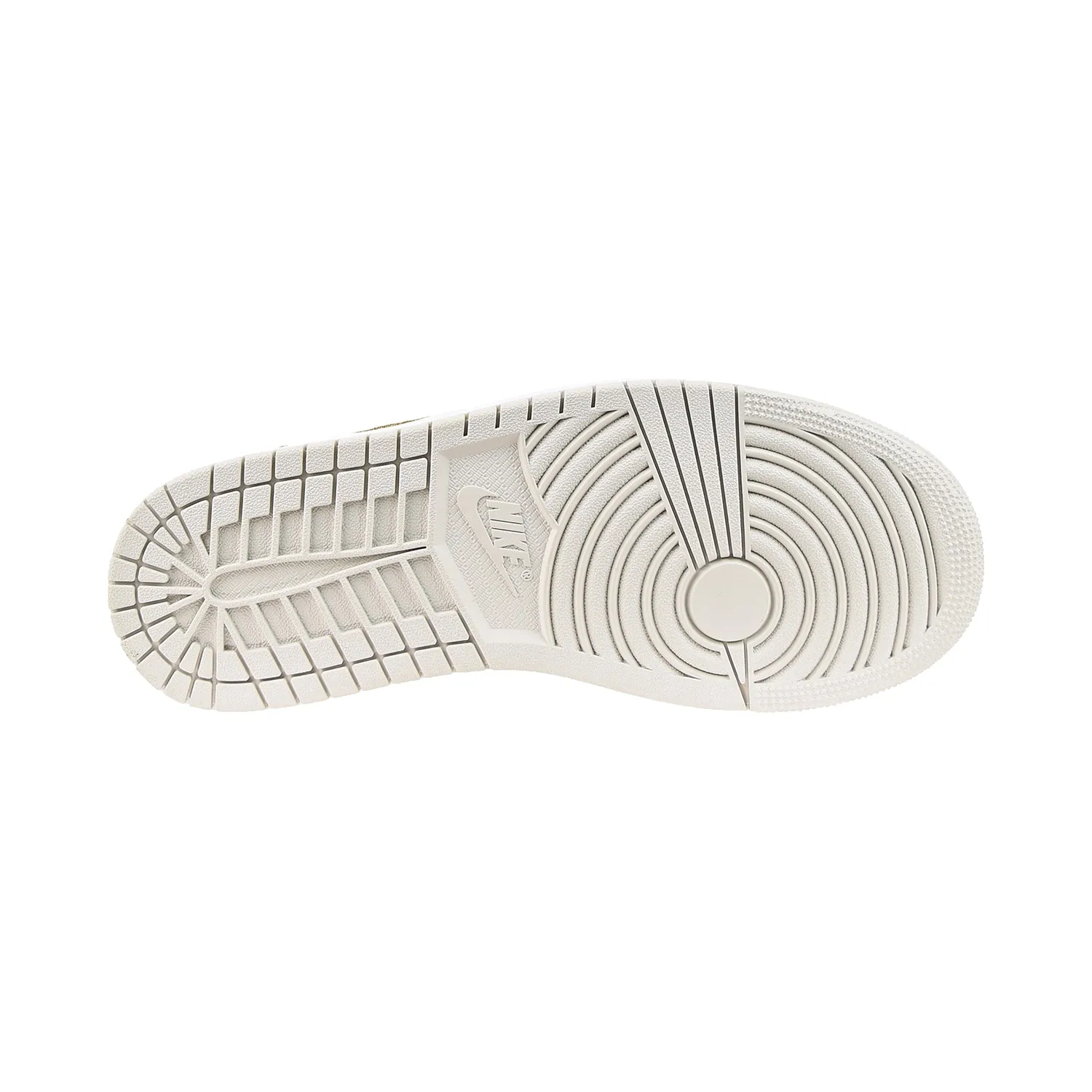 Air Jordan 1 Centre Court Men's Shoes White-Light Orewood Brown