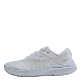 Air Zoom Structure 24 Women's  White/barely Green-light Soft