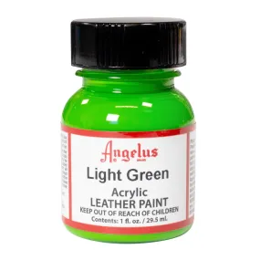 Angelus Acrylic Leather Paint - 1 oz. Bottle - Light Green