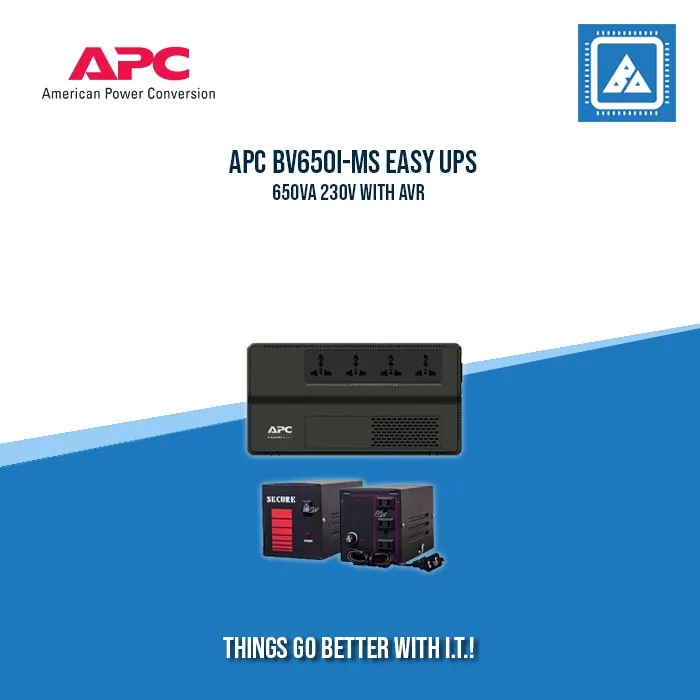 APC BV650I-MS EASY UPS 650VA 230V WITH AVR