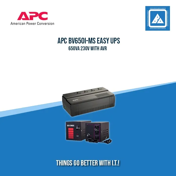 APC BV650I-MS EASY UPS 650VA 230V WITH AVR