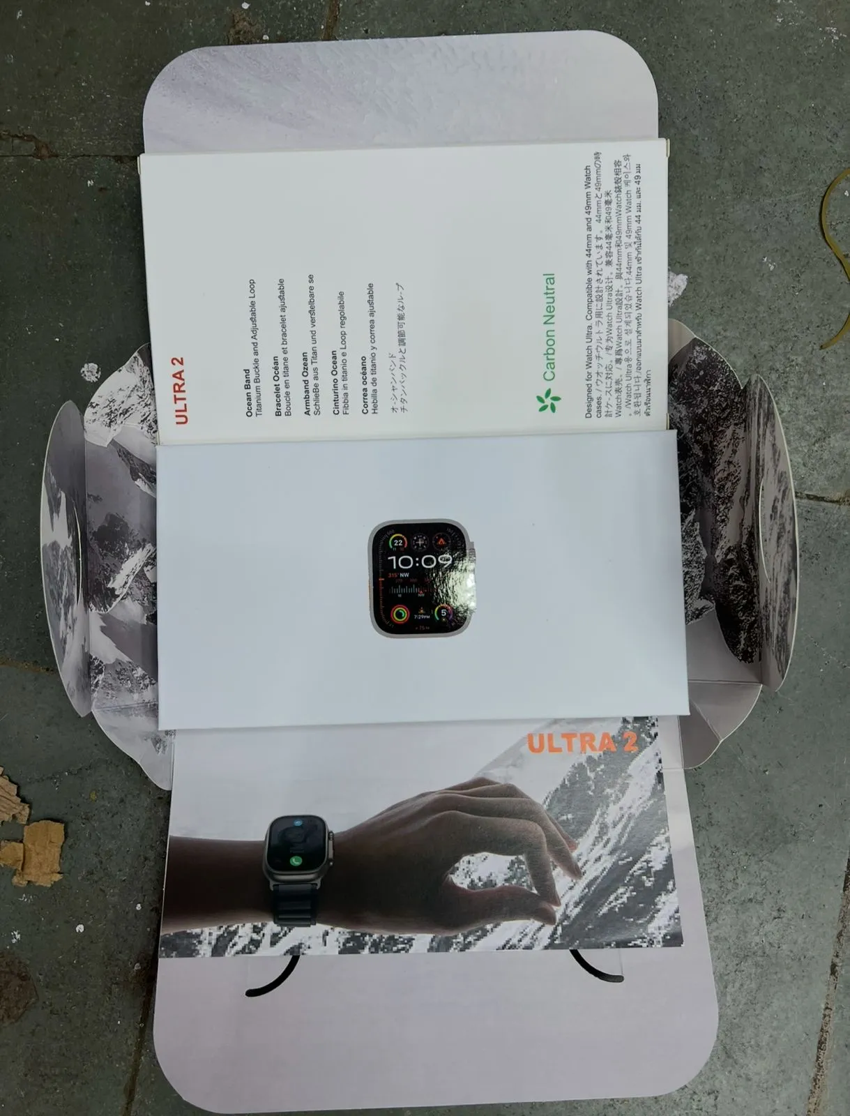 Apple Ultra 2 Smartwatch (Box Packing May Vary On Availability)