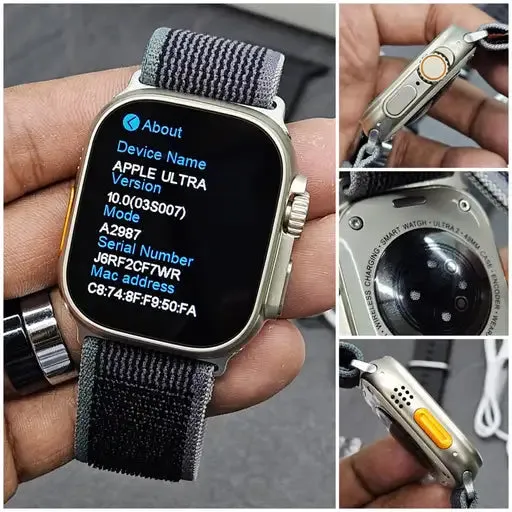 Apple Ultra 2 Smartwatch (Box Packing May Vary On Availability)