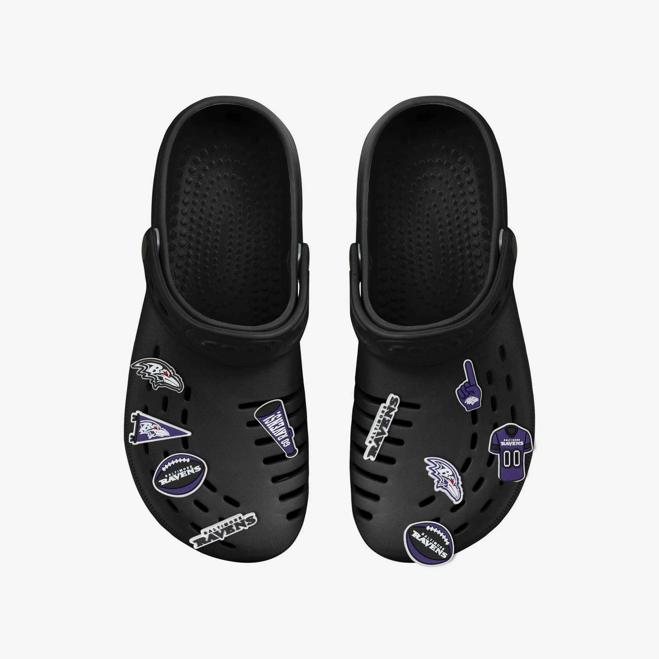 Baltimore Ravens 10 Pack Team Clog Charms