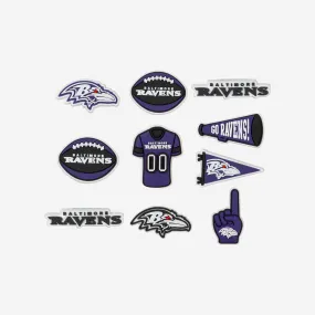 Baltimore Ravens 10 Pack Team Clog Charms