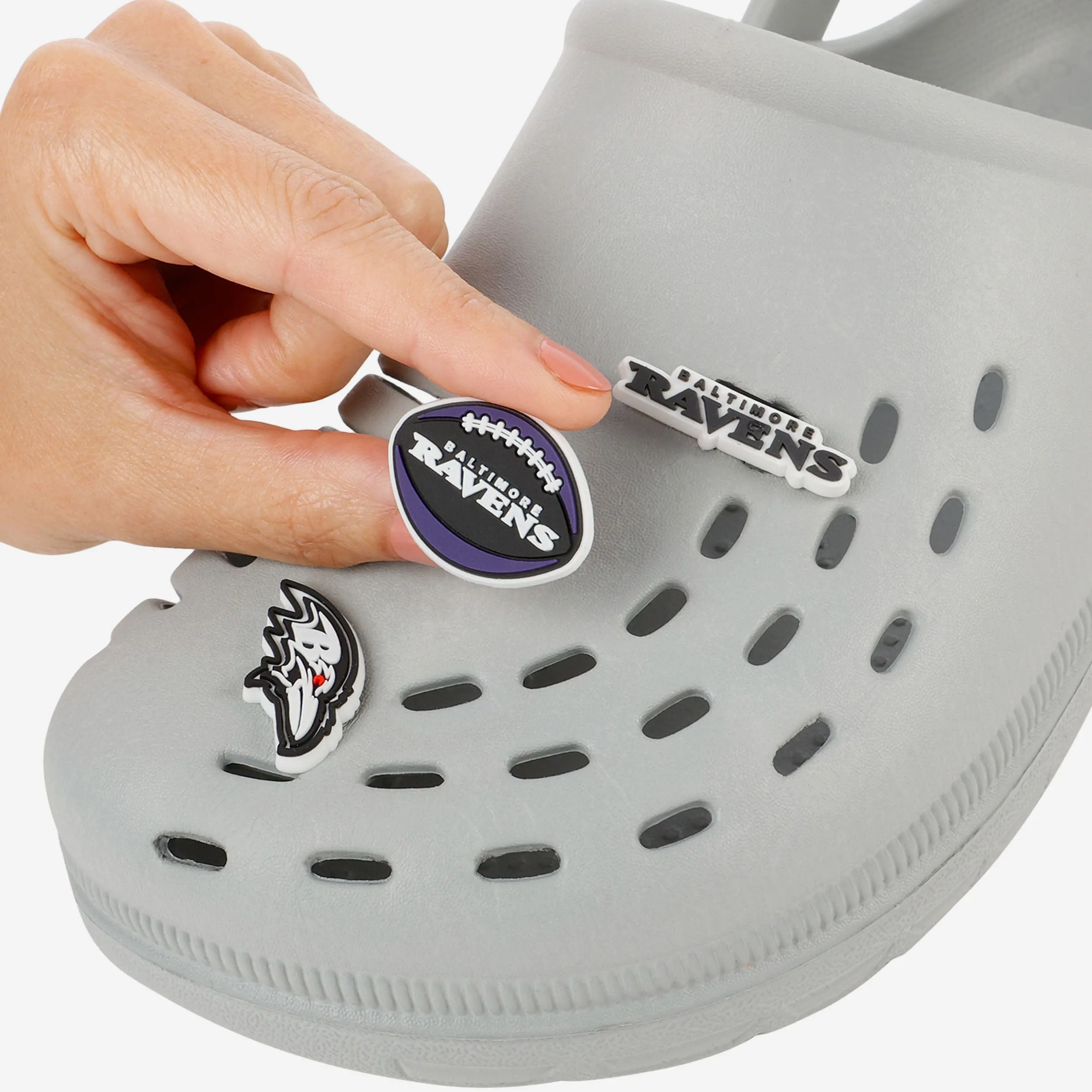 Baltimore Ravens 10 Pack Team Clog Charms
