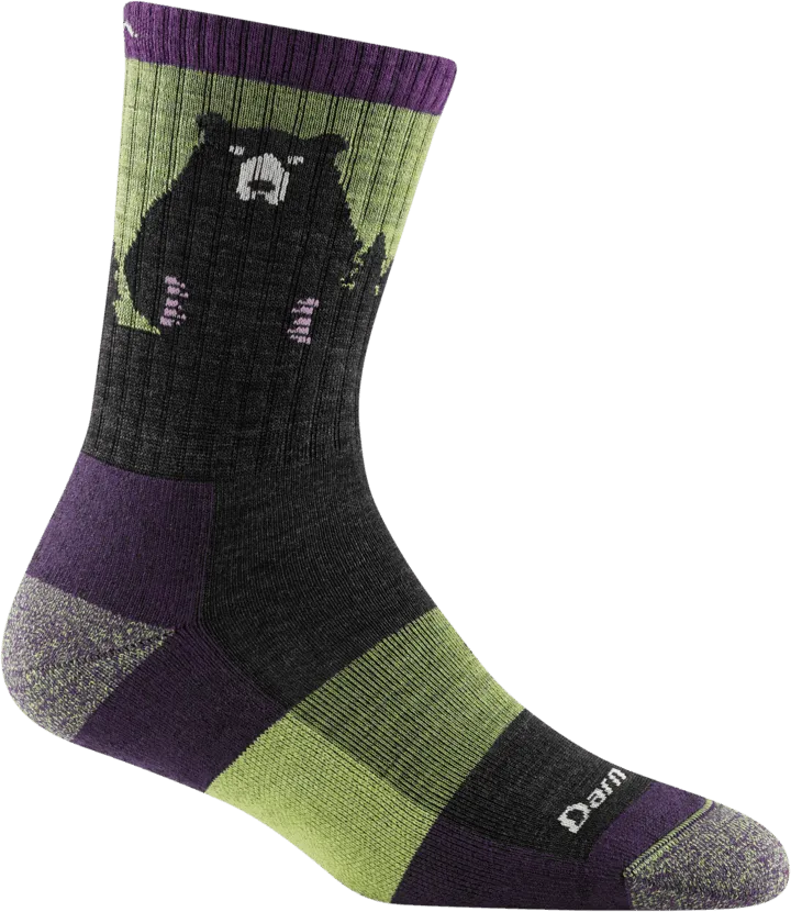Bear Town | Women's Lightweight Micro Crew with Cushion #1970