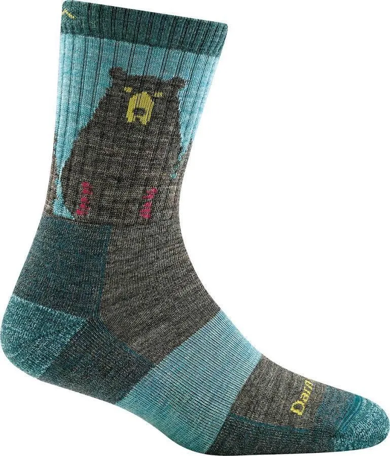 Bear Town | Women's Lightweight Micro Crew with Cushion #1970