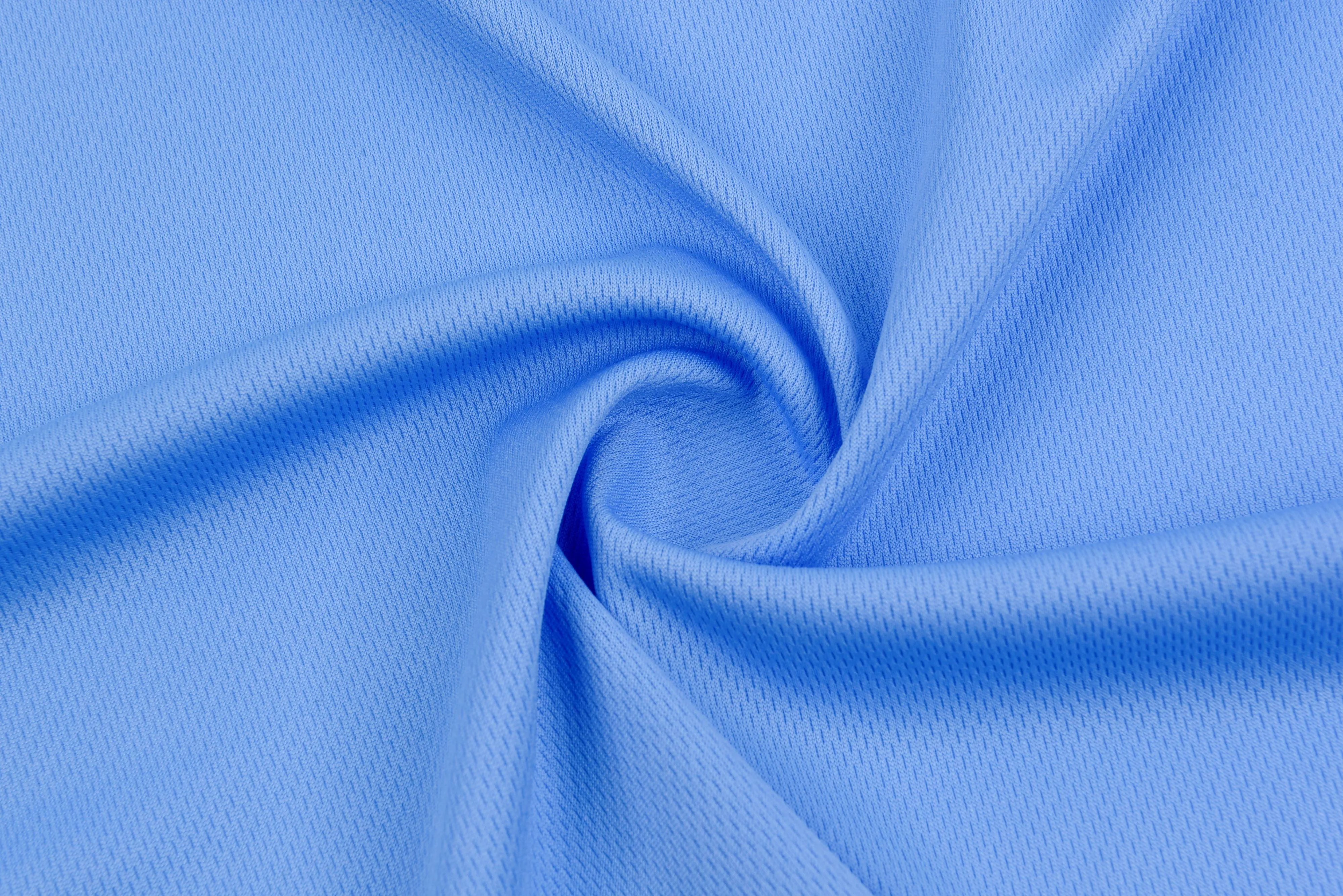 Birds Eye Sportswear Fabric / Pique Mock mesh Textured jersey / Breathable Antimicrobial Wicking Fabric