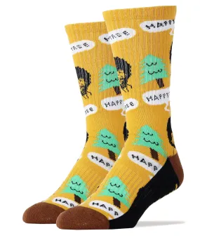 Bob Ross Happy Tree Sport Socks (Men's)