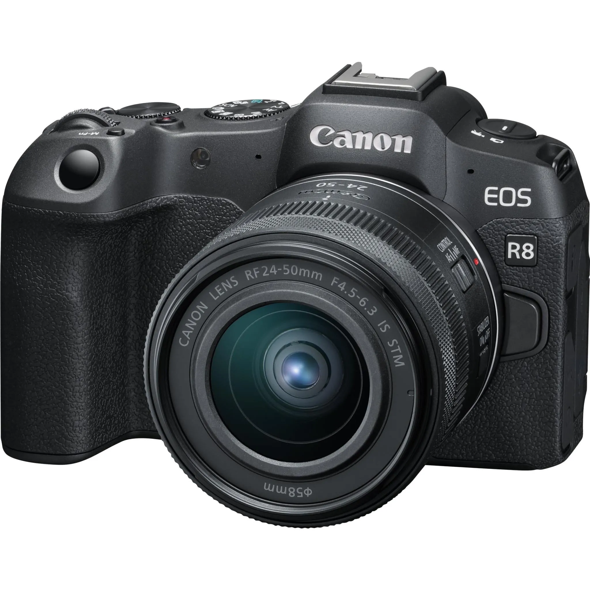 Canon EOS R8 Mirrorless Camera RF 24-50 STM Lens Kit