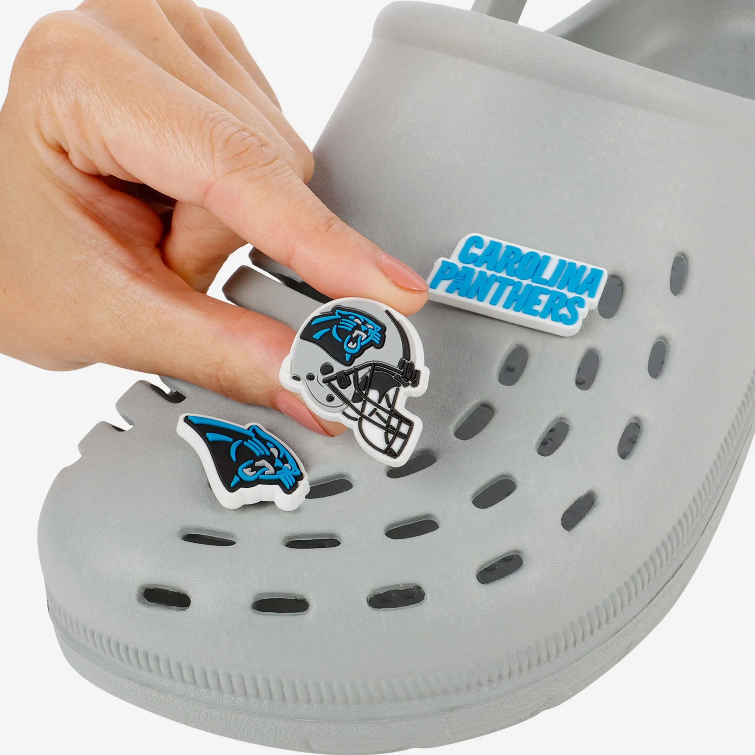 Carolina Panthers 10 Pack Team Clog Charms