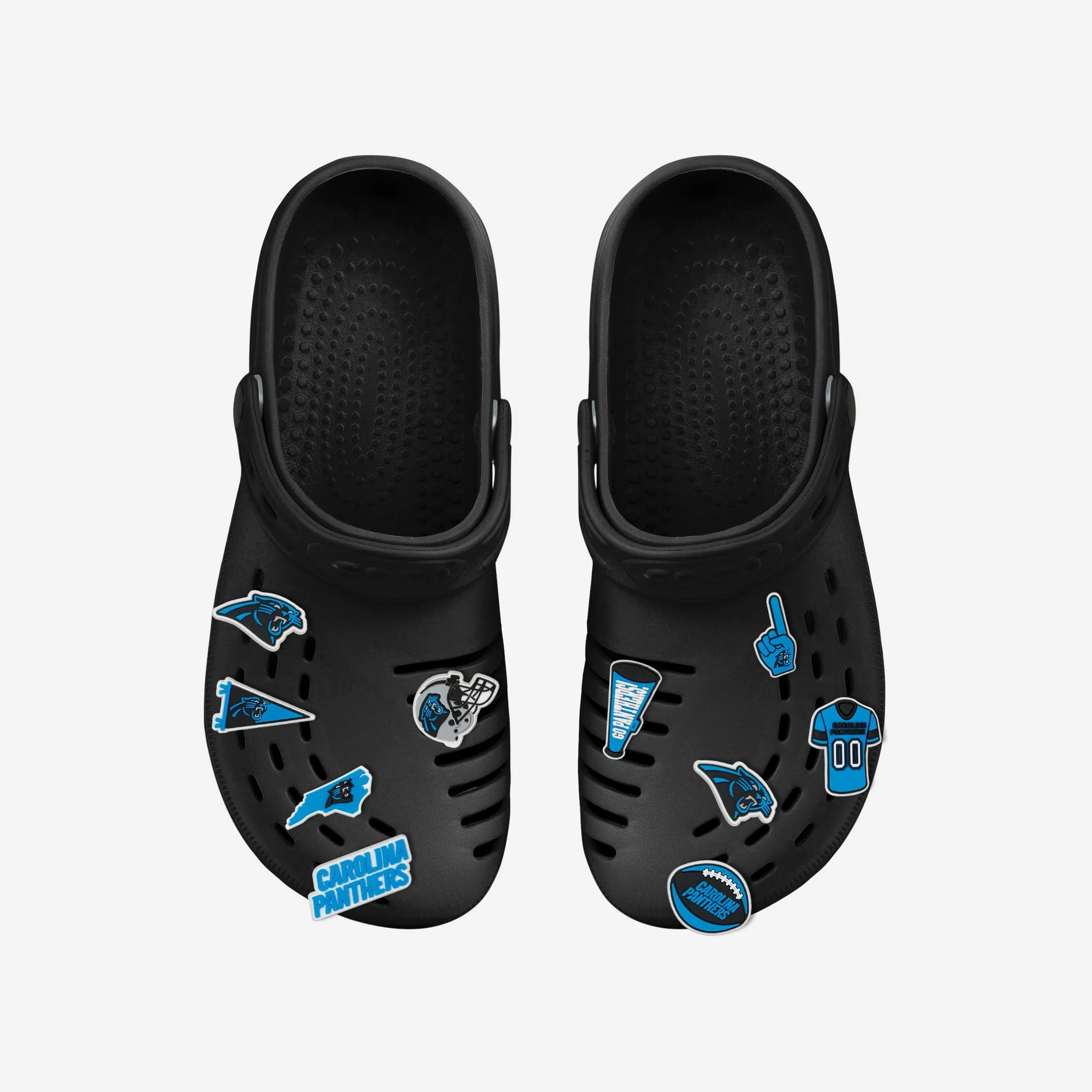 Carolina Panthers 10 Pack Team Clog Charms