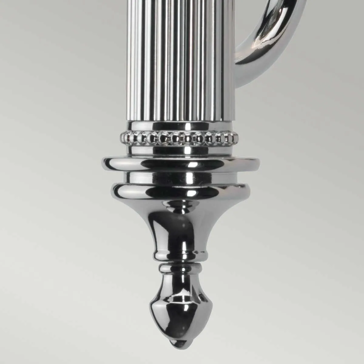 Carroll Bell Shade Polished Chrome Bathroom Wall Light