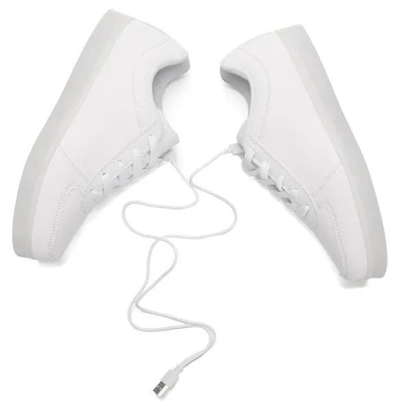 Charming Unisex LED Light Luminous Lace Up Sportswear Sneakers