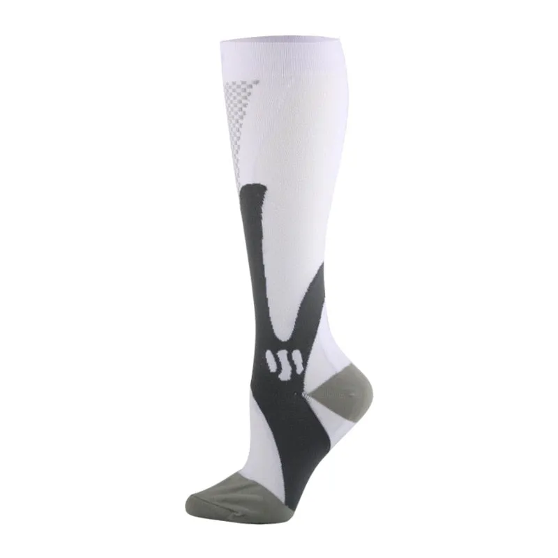 Compression Socks Nylon Medical Nursing Stockings Outdoor Cycling Adult Sports Socks