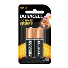 Duracell AA Battery 2 Pack - Case of 20