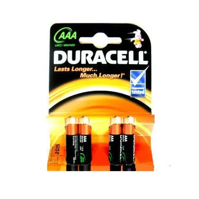 Duracell AAA Battery 4 Pack - Case of 10