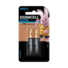 Duracell Ultra AAA Battery 2 Pack - Case of 10
