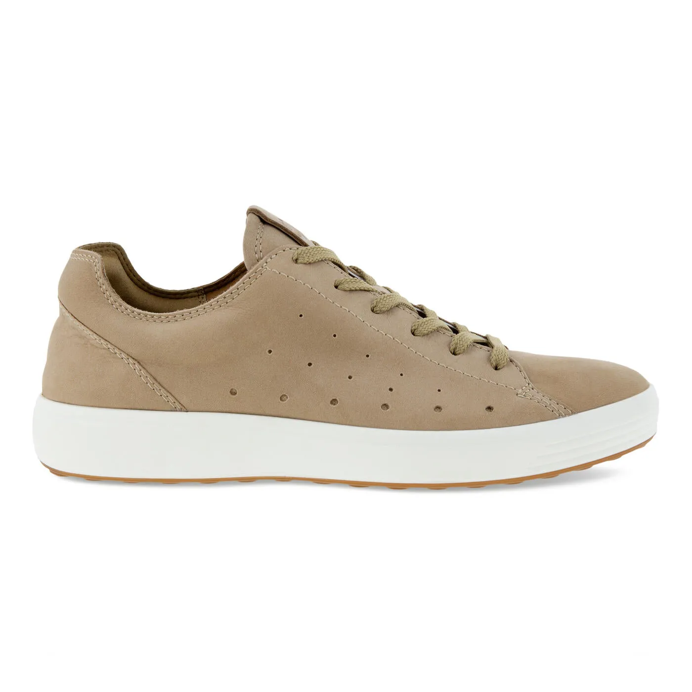 ECCO Men's Soft 7 Sneaker - Nutmeg Brown