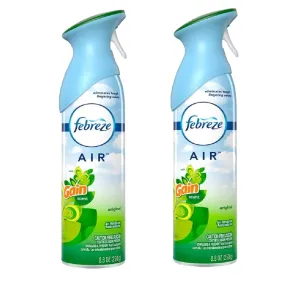 Febreze AIR Effects Air Freshener, Gain Original Scent, 8.8oz, Pack of 2