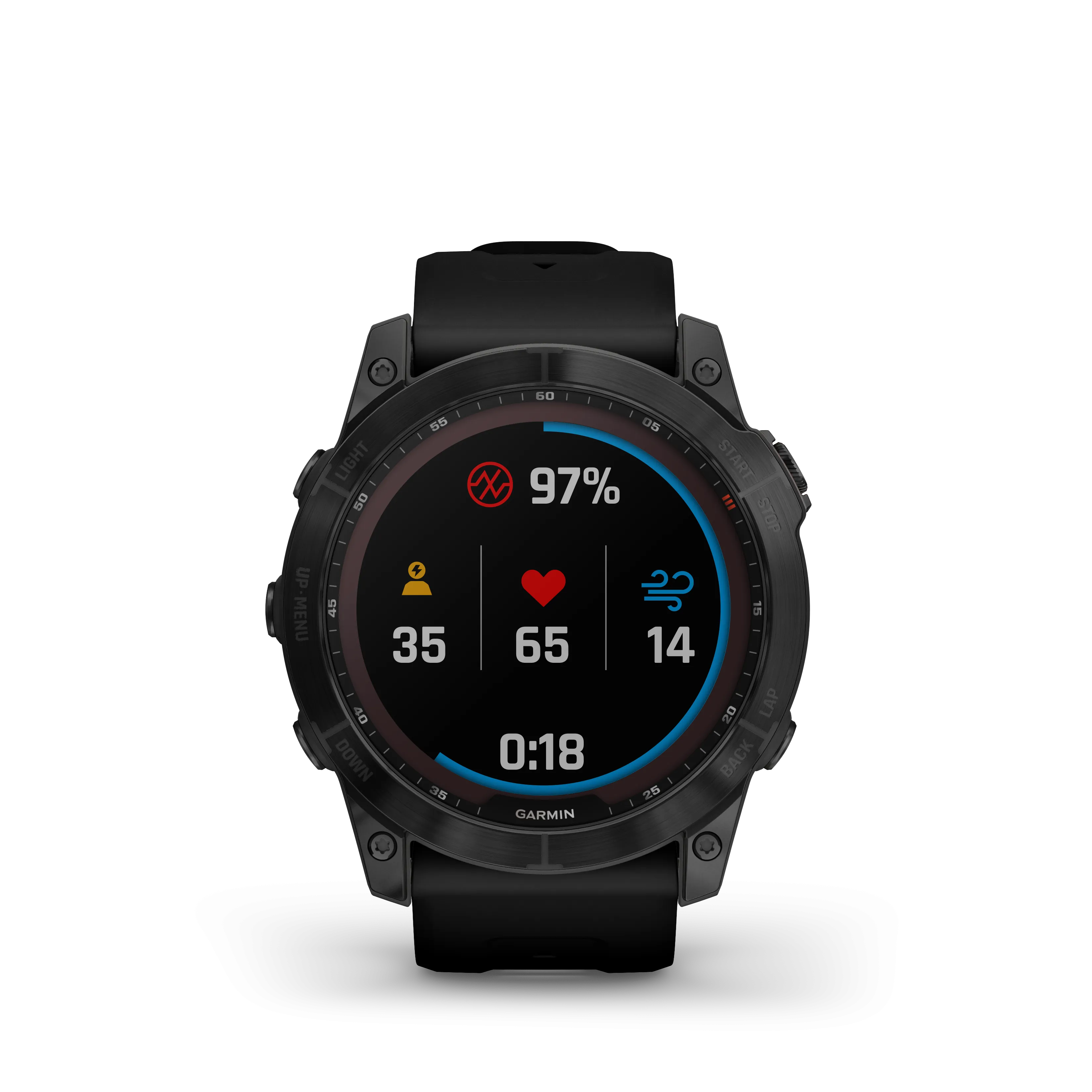 Fenix 7X Solar Smart Watch - Black - 010-02541-23