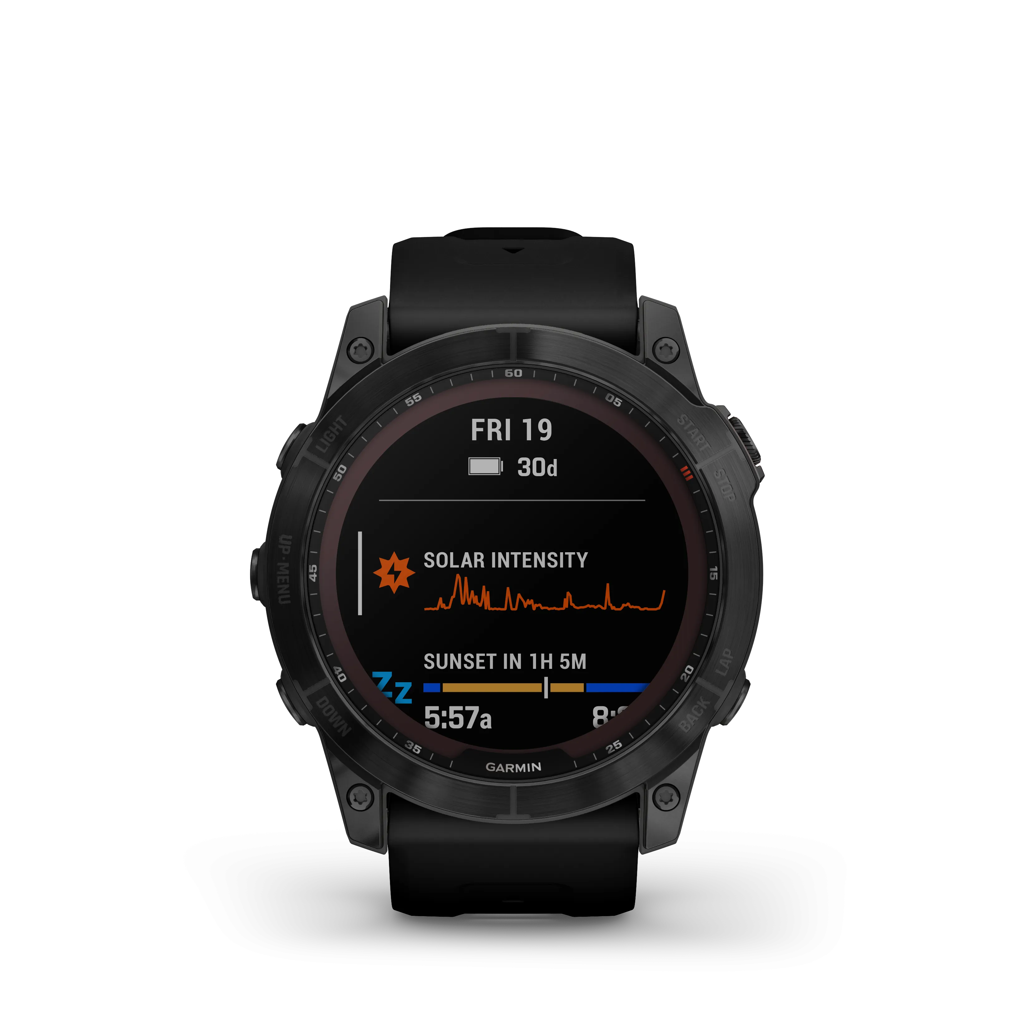 Fenix 7X Solar Smart Watch - Black - 010-02541-23