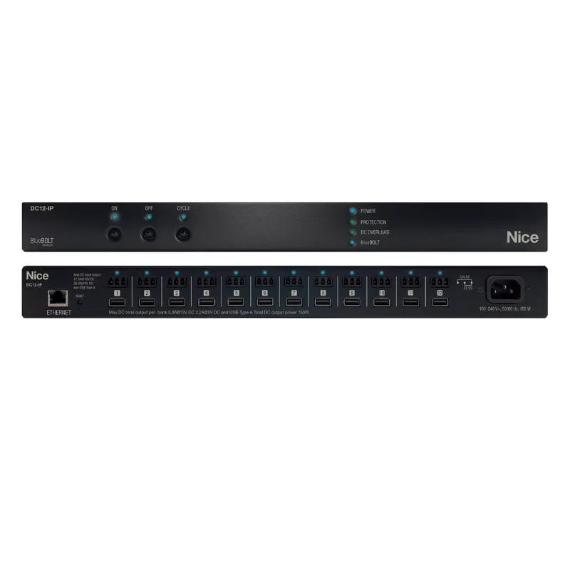Furman DC12-IP - Nice DC PDU Manager & Conditioner