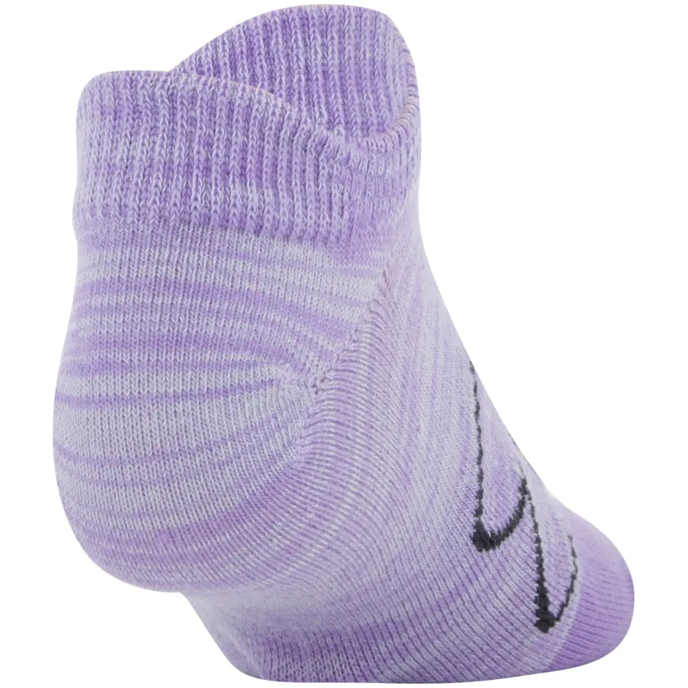 Girls' Under Armour Youth Essential No Show 6-Pack Socks