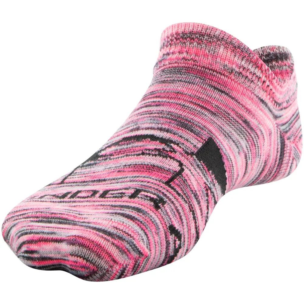 Girls' Under Armour Youth Essential No Show 6-Pack Socks