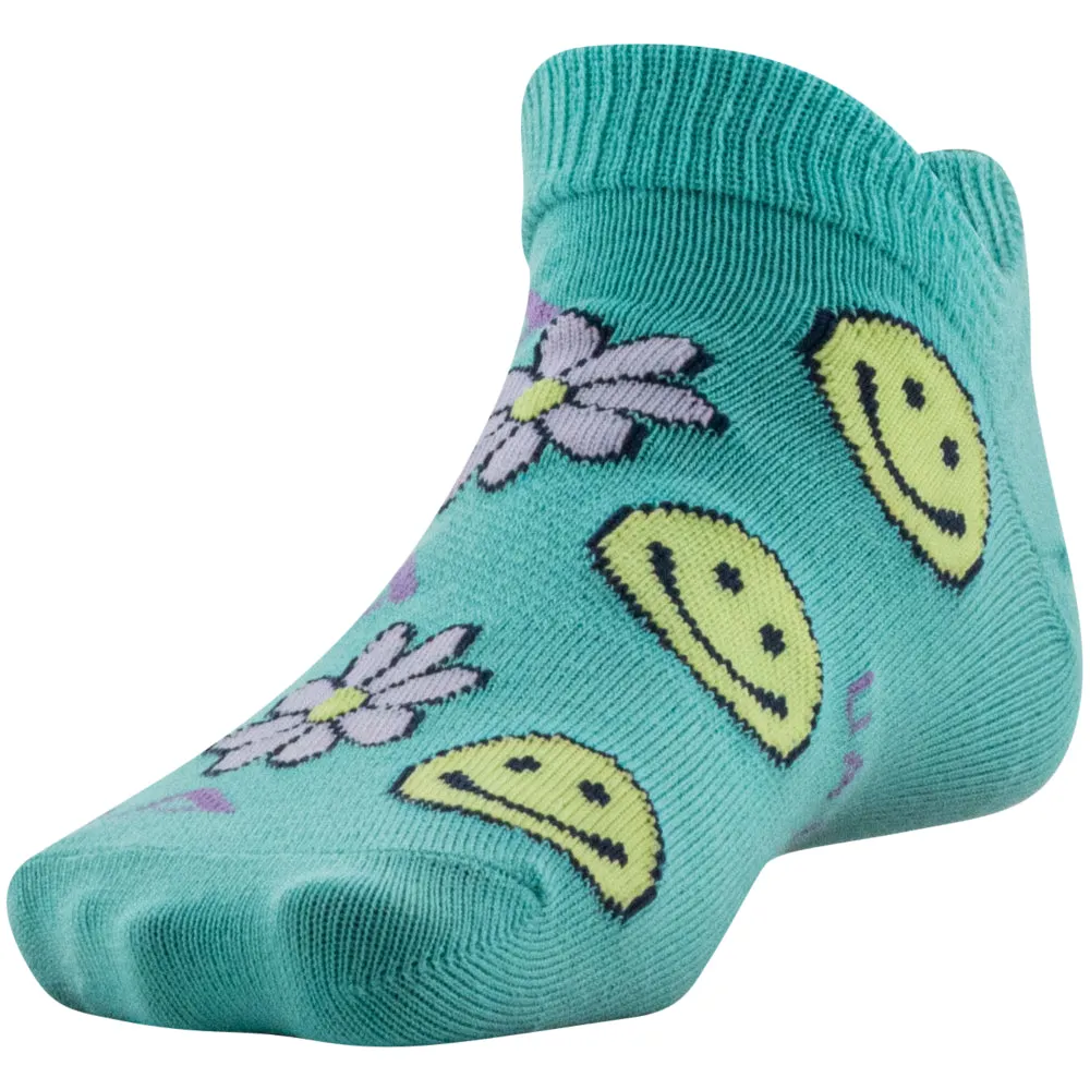Girls' Under Armour Youth Essential No Show 6-Pack Socks