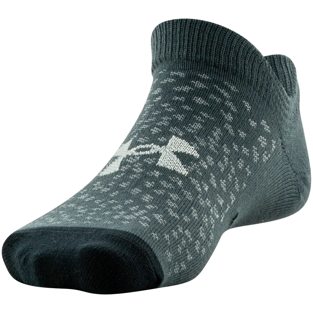 Girls' Under Armour Youth Essential No Show 6-Pack Socks