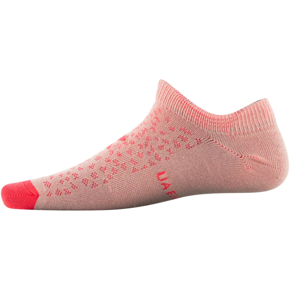 Girls' Under Armour Youth Essential No Show 6-Pack Socks