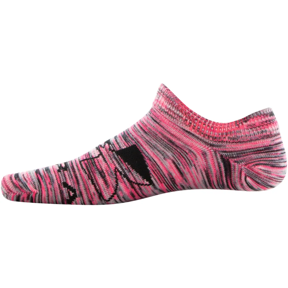 Girls' Under Armour Youth Essential No Show 6-Pack Socks