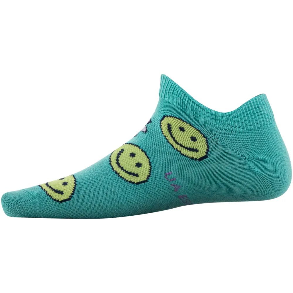 Girls' Under Armour Youth Essential No Show 6-Pack Socks