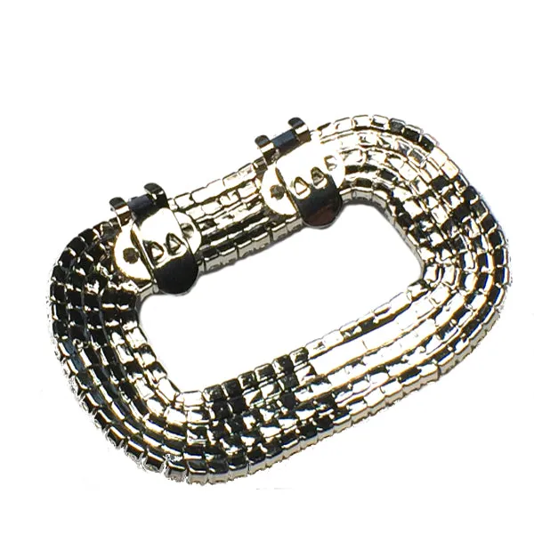 Gorgeous Rectangular Rhinestone Shoe Clip