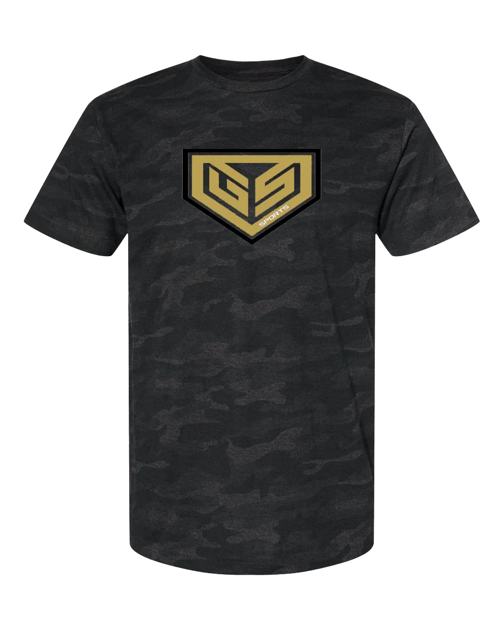 GS Sports Crest Graphics Tee - Black Camo