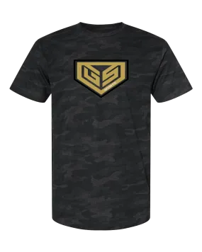 GS Sports Crest Graphics Tee - Black Camo