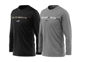 GS Sports Crest Wordmark Long Sleeve Tee