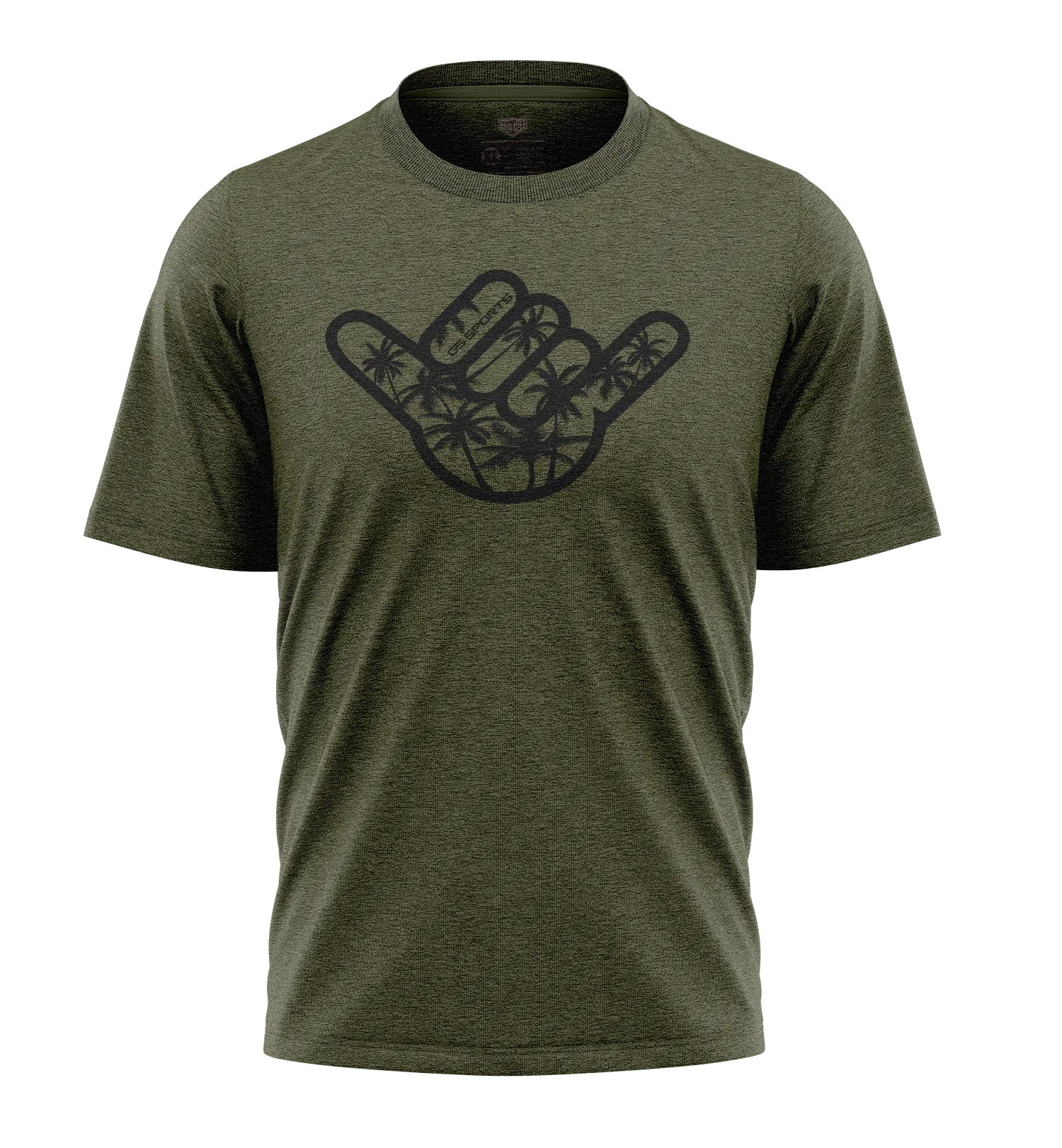 GS Sports Palm Tree Shaka Graphics Tee