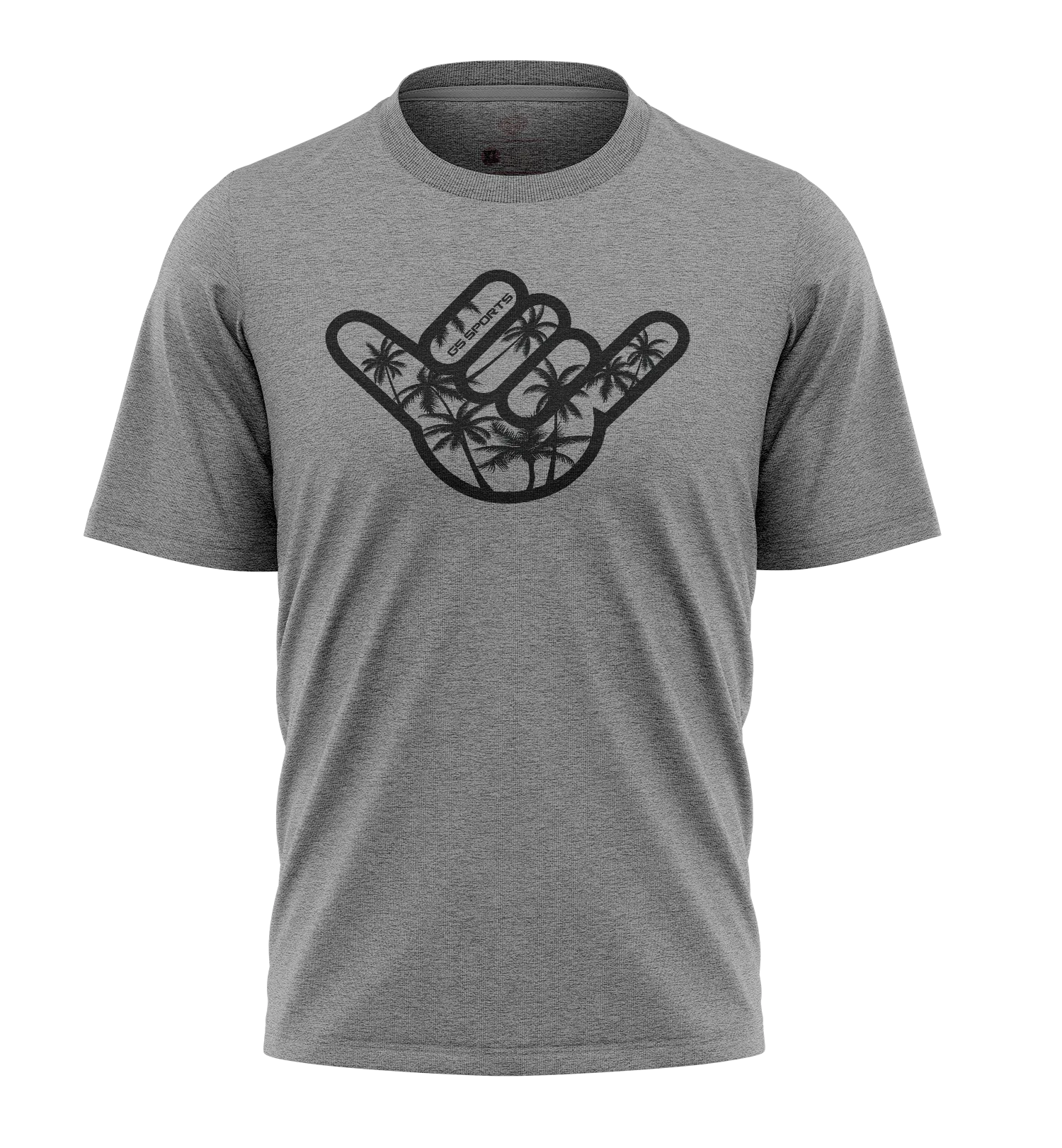 GS Sports Palm Tree Shaka Graphics Tee